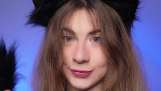 ASMR – 你的猫女女朋友 呼噜声 喵喵叫声 _ Onuri