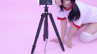 ASMR – 白丝 左右声道舔耳朵 _ 晓美