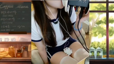 ASMR – 舰长限定 体操服白丝摩擦舔耳 _ 辣不辣Hyo